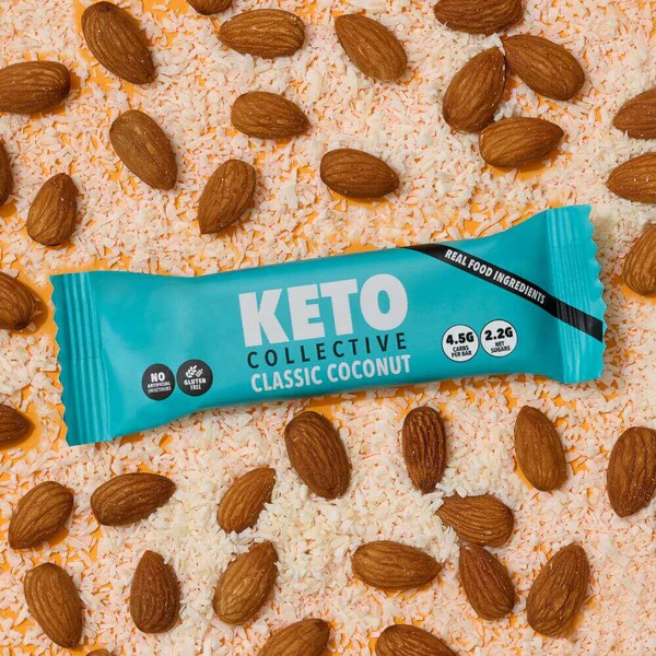 Mid-morning, a Classic Coconut bar or nuts provides a satisfying snack, aligning with keto’s ratios.