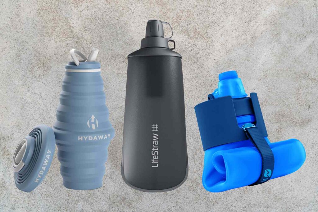 Staying adequately hydrated is crucial for a satisfying summer travel experience, making a collapsible water bottle a top summer travel essential.