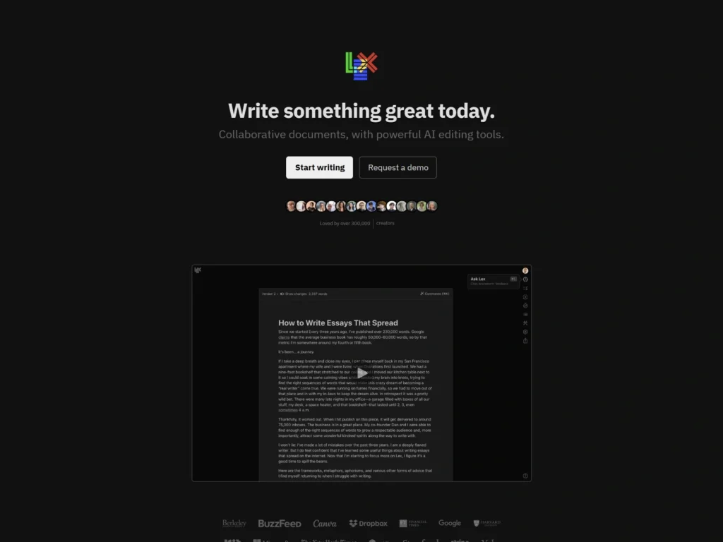 Use AI to Save Time Writing Content with Lex Page